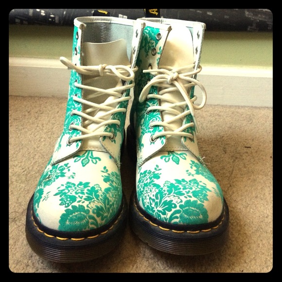 Floral Doc Martens