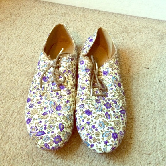 Floral Spring Oxfords