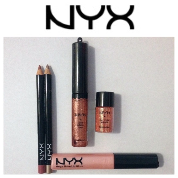 NYX gold and nude bundle