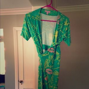 Lilly wrap dress