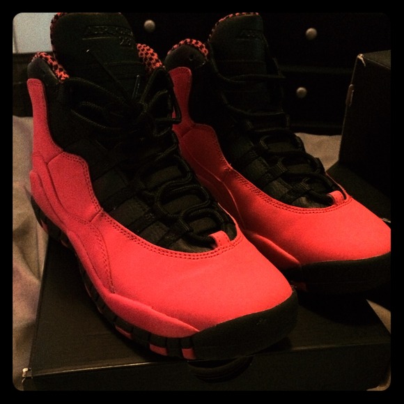 Jordan 10 red fusion