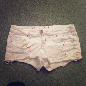 White shorts