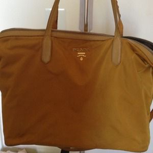 Authentic Prada nylon bag w cross body strap