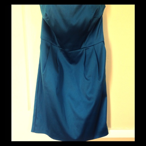 Satin Dress (blue)