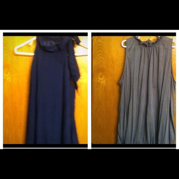 Cute NWT Navy Sleeveless Shirt