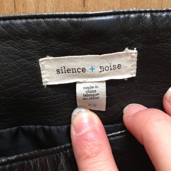 🚫BUNDLED🚫UO vegan leather skirt - Picture 2 of 2