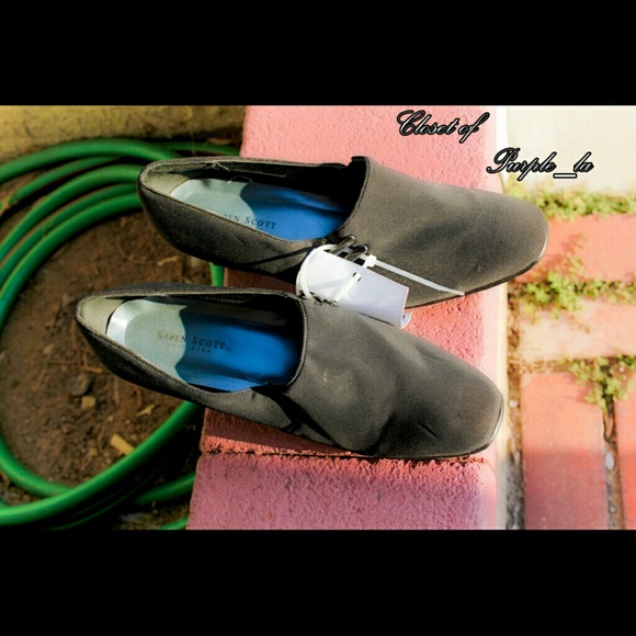 Preowned karen scotts black shoe size 9m