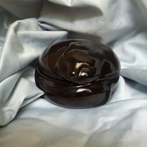 Tiffany & Co. Porcelain Lidded Black Cat