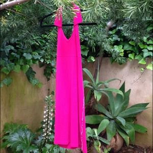 Burberry PINK Pique SUMMER dress OPEN BACK