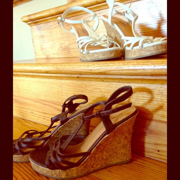 White and/or Brown Wedges