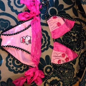 Hello Kitty hand made swimsuit!!! NEW