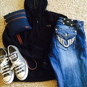 Northface Quarter Zip Pullover