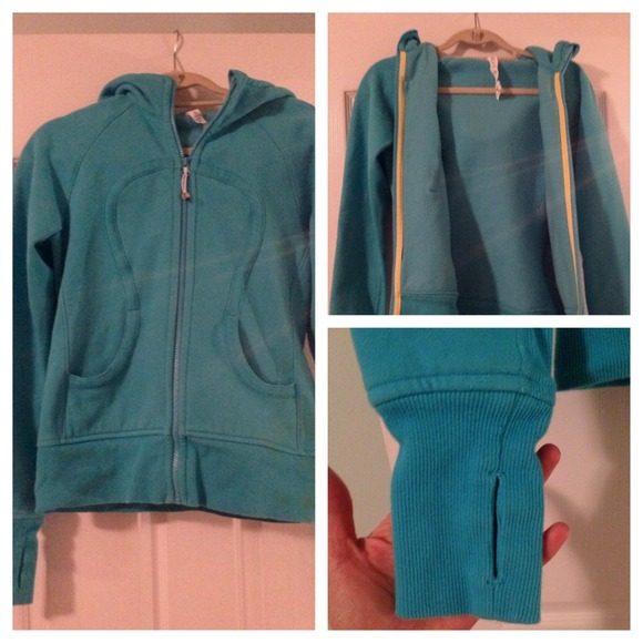 Lululemon Scuba Hoodie teal