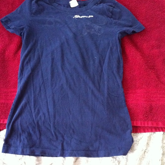 Blue Abercrombie teeshirt