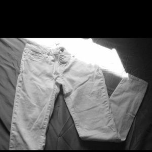 White jeggings!  Summer must haves!