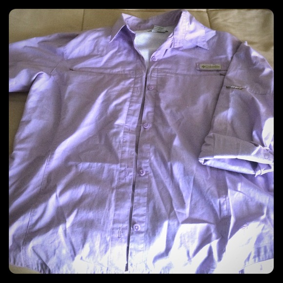 Women's Columbia fishing shirt
