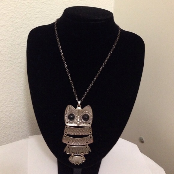 Long Owl Necklace