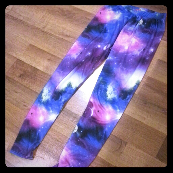 Cool Galaxy Print Leggings