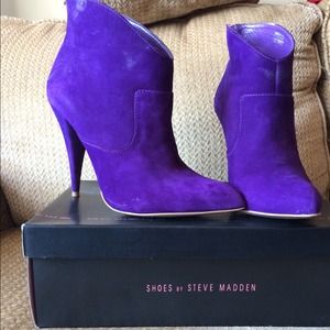 ❗️REDUCED❗️STEVE "Kinkx" booties - Purple 9.5