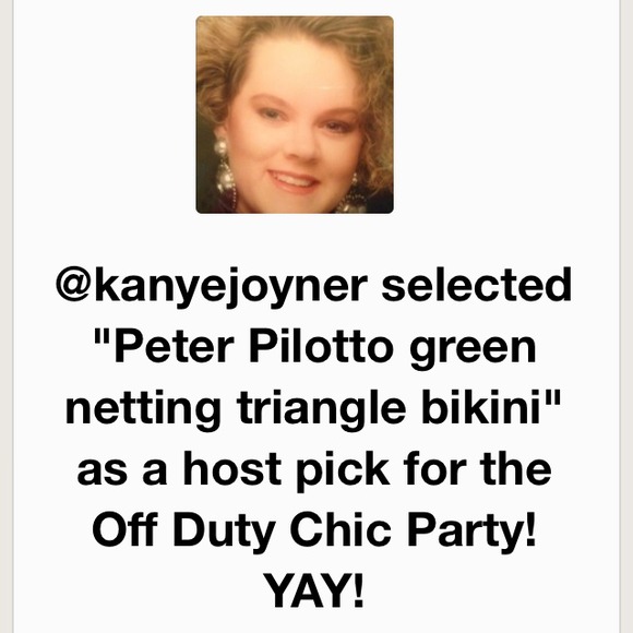 🎉HOST PICK🎉 Peter Pilotto triangle bikini - Picture 4 of 4