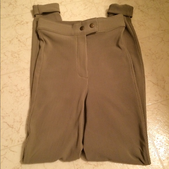 ❌Sold❌ American Apparel Taupe Riding Pants - Picture 2 of 4