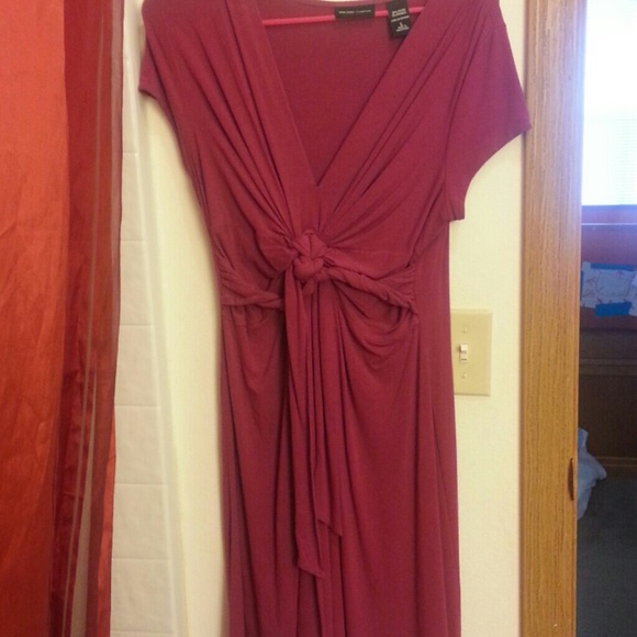 Mauve colored dress