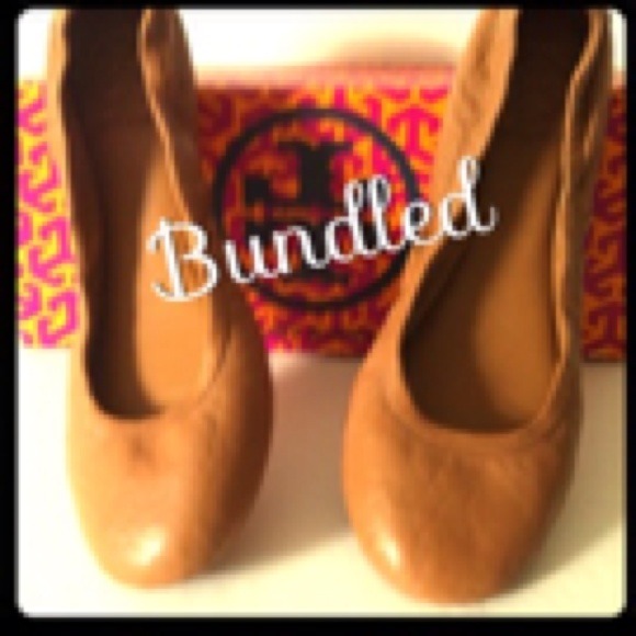 Tory Burch Shoes - New TORY BURCH Eddie Flats, Tan