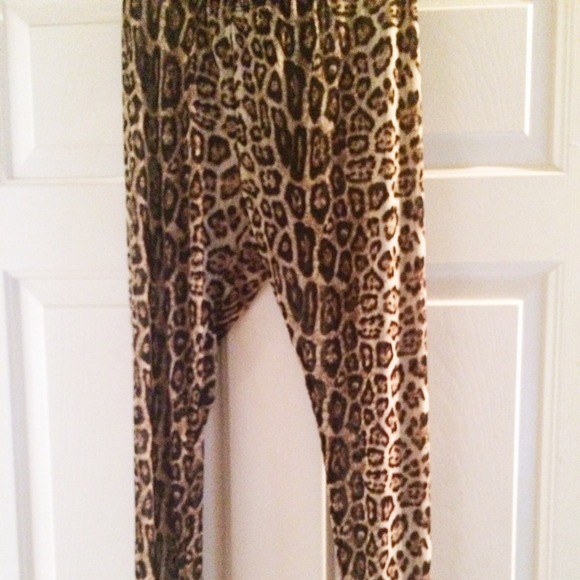 Leopard print leggings - Picture 1 of 2