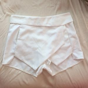 White Envelope Skort