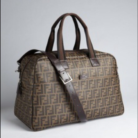 Dark brown espresso zucca print spalmati canvas