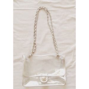 Clear Chain purse