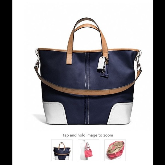 Hadley leather Duffle
