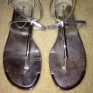 Silver Sandals