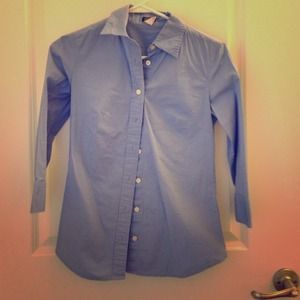 J. Crew blue shirt XS