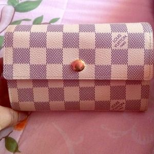 Alexandra damier azur LV auténtic wallet