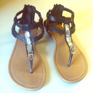 ❌SOLD❌Bedazzled gladiator sandals 😉