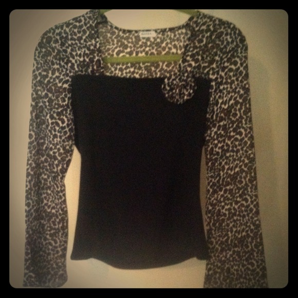 Leopard Print Top