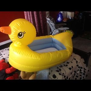 Big rubber ducky tube