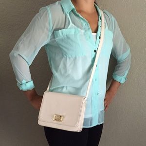 Host Pick White Crossbody Satchel Host Pick White Crossbody Satchel
