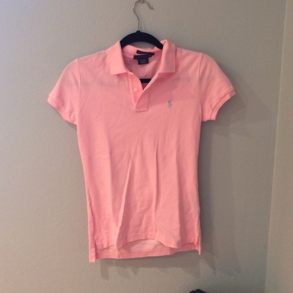 Pink Ralph Lauren polo