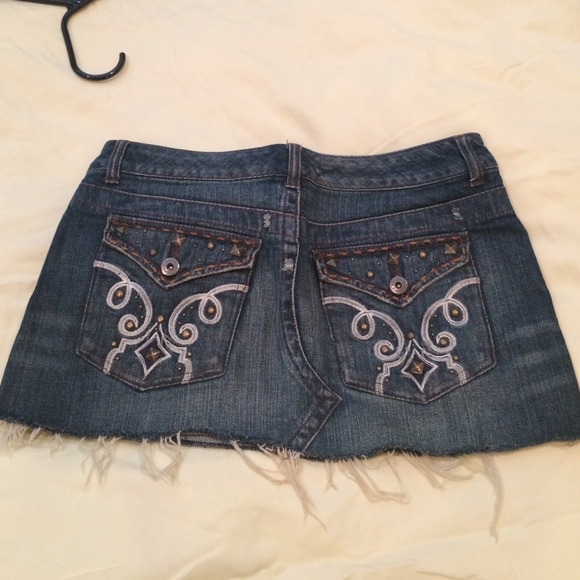 Denim skirt