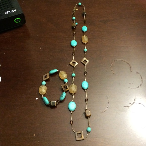 Necklace and bracelet