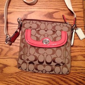 Coach cross body bag