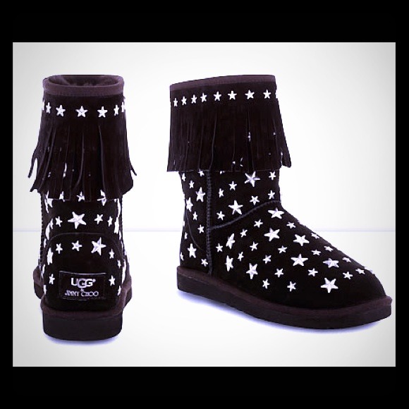 NWOT Limited Edition Jimmy Choo Starlit Uggs