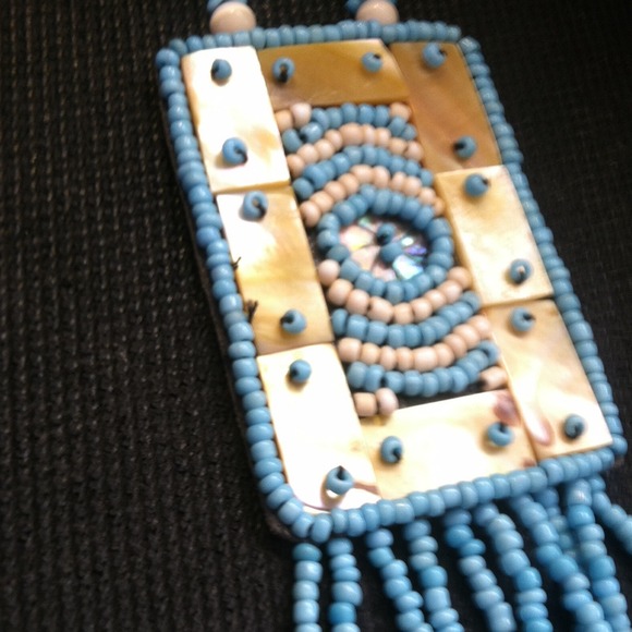 Southwest handcrafted beaded necklace