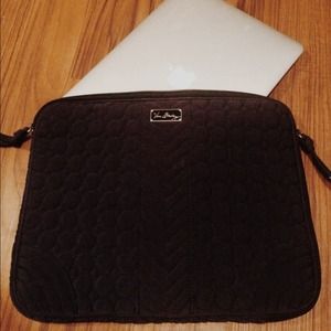 Vera Bradley Navy Blue 13' laptop case