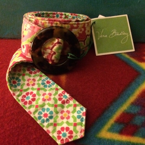 Vera Bradley Capri Melon Belt NWT 💚💞💚 REDUCED - Picture 2 of 4