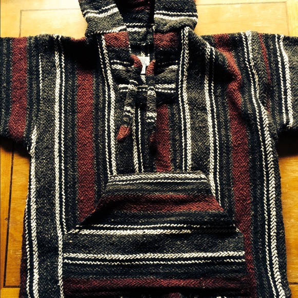 "Mexican poncho" hoodie