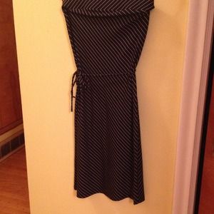 ❤️Black & White tube dress❤️