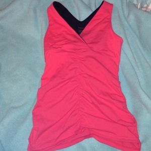 Ruffled zobha work out tank